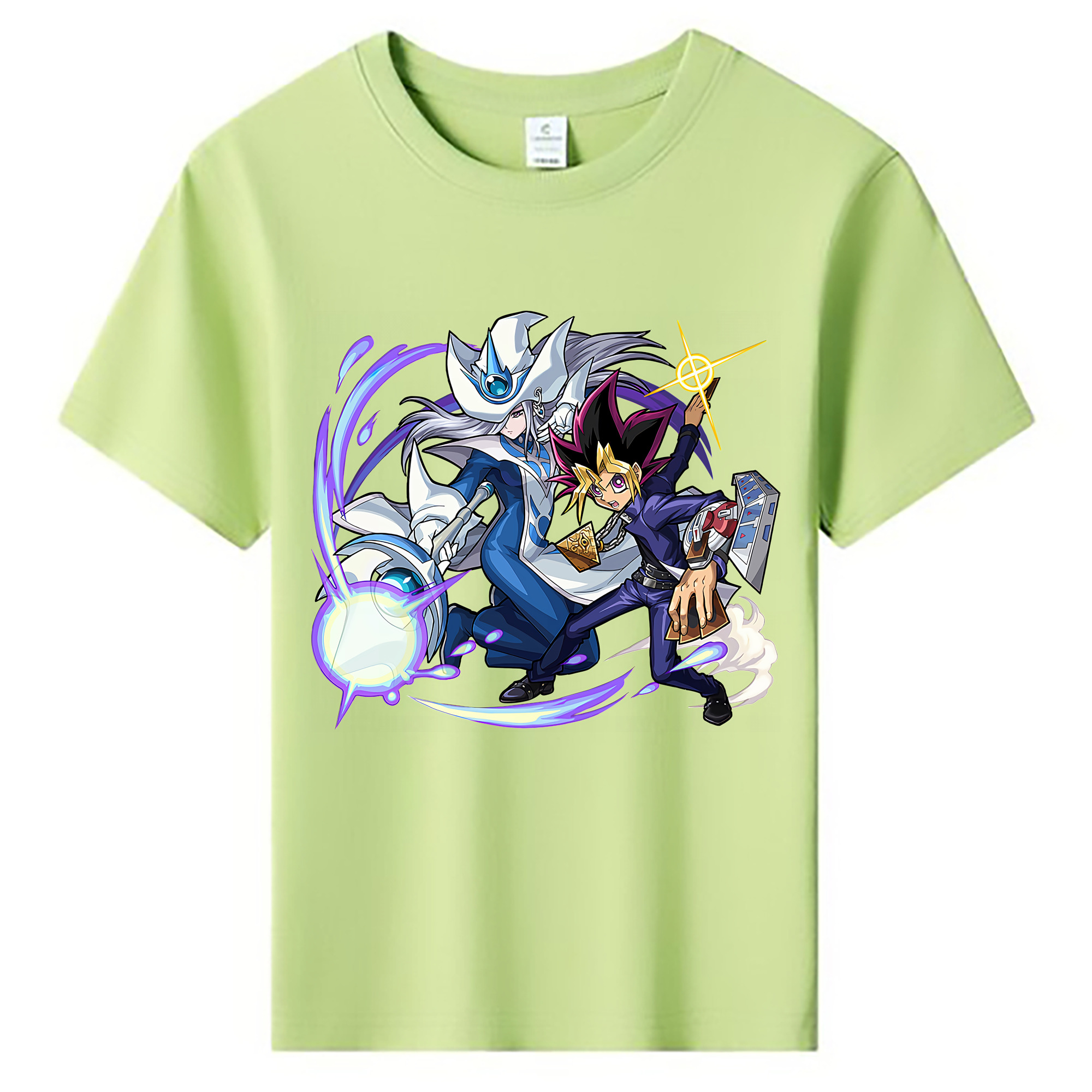 （画像用） 遊☆戯☆王 Yu-Gi-Oh! 綿100％キッズTシャツ（フロントプリント）